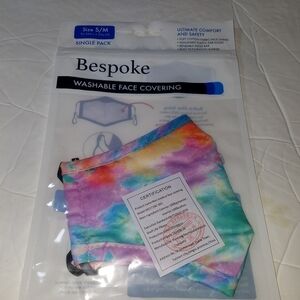Bespoke Washable Face Covering NWT Tie Dye